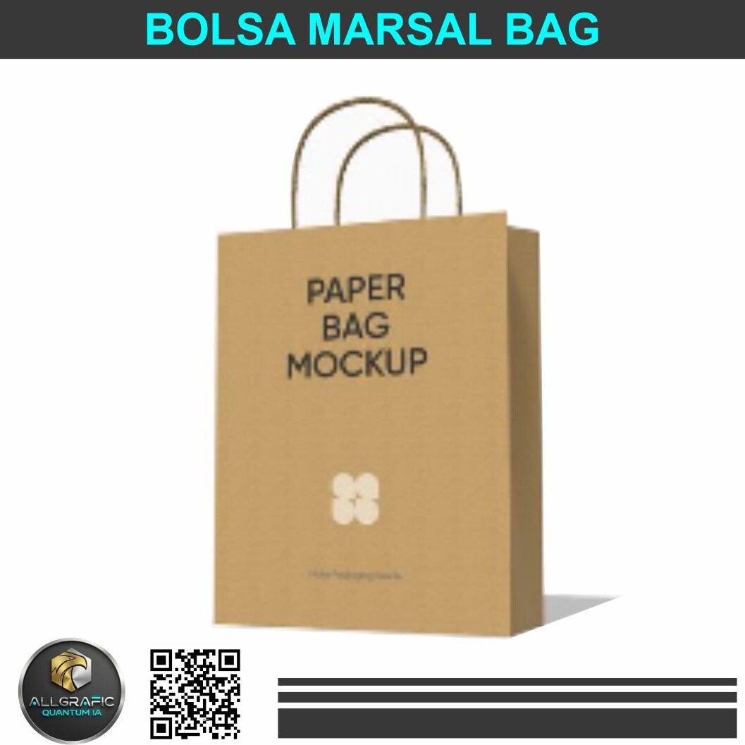 bolsa marsal bag de compras legacy vertical e impresion